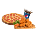 <h4>1x Large Specialty Pizza